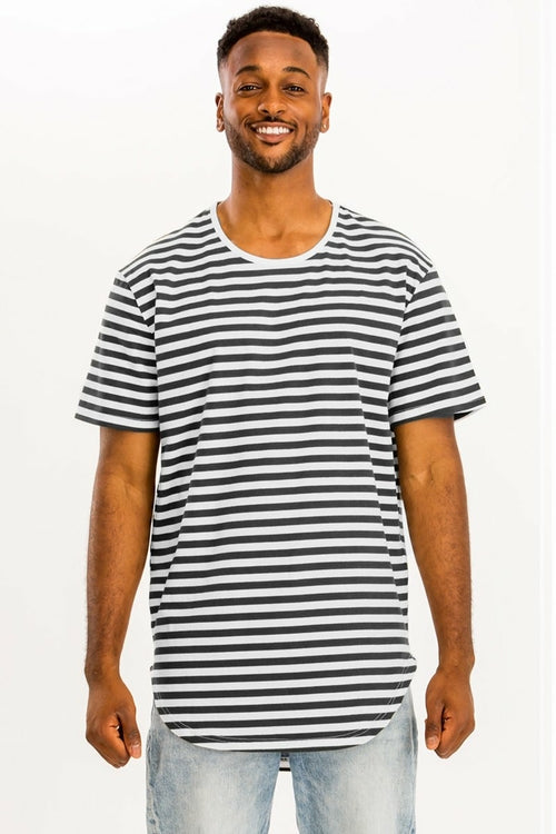BASIC STRIPED TEE